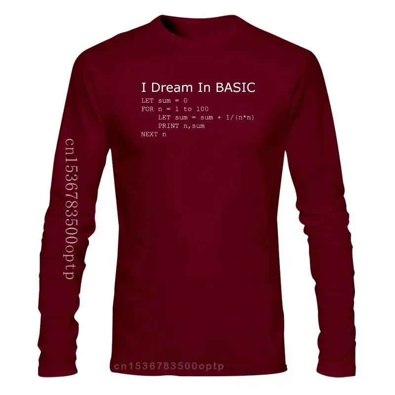

New 2021 Funny Basic Programming Language Computer T Shirt Retro Video Game Geek Funny Nerd Tee Tees