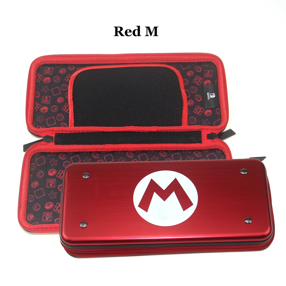Алюминиевый чехол для хранения игровой консоли Nintendo Switch жесткий путешествий
