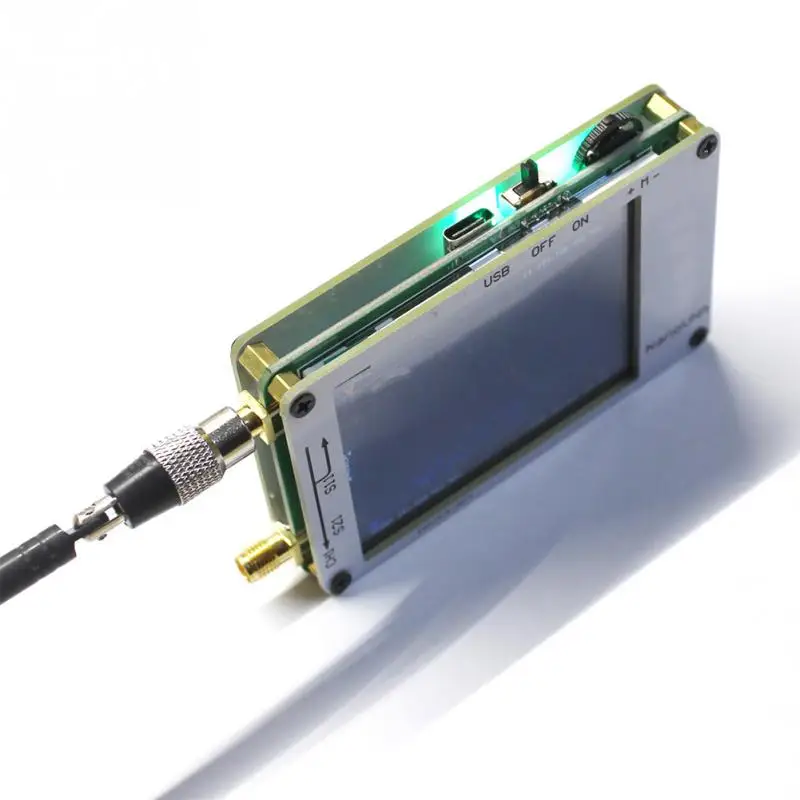 NanoVNA Векторный анализатор цепей 2 8 дюймов сенсорный ЖК-ВЧ ОВЧ UHF UV 50 кГц-900 МГц