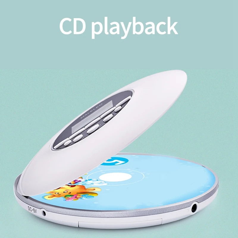 Портативный CD плеер для взрослых студентов детей персональный компактный с