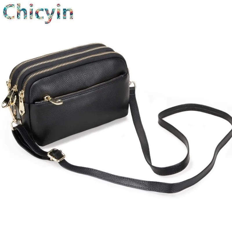 

New Shoulder Bag for Women Messenger Bags Ladies Genuine Leather Small Crossbody Bags Female Square Bag Bolsas Feminina Saco