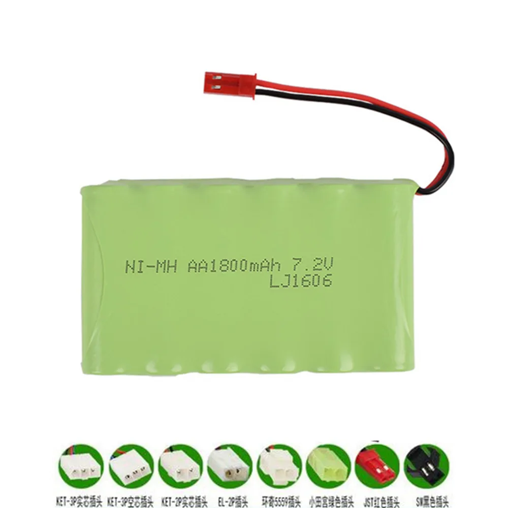 Аккумулятор NiMH для радиоуправляемых игрушек автомобилей танков роботов