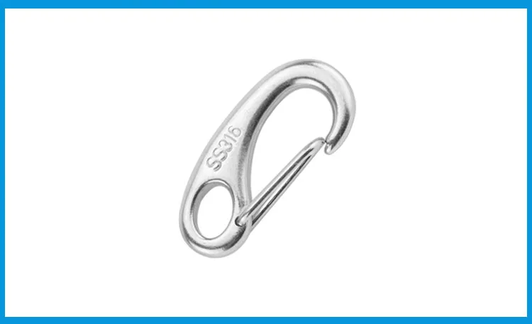 Застежка карабин для лодки из нержавеющей стали|Удочки| |