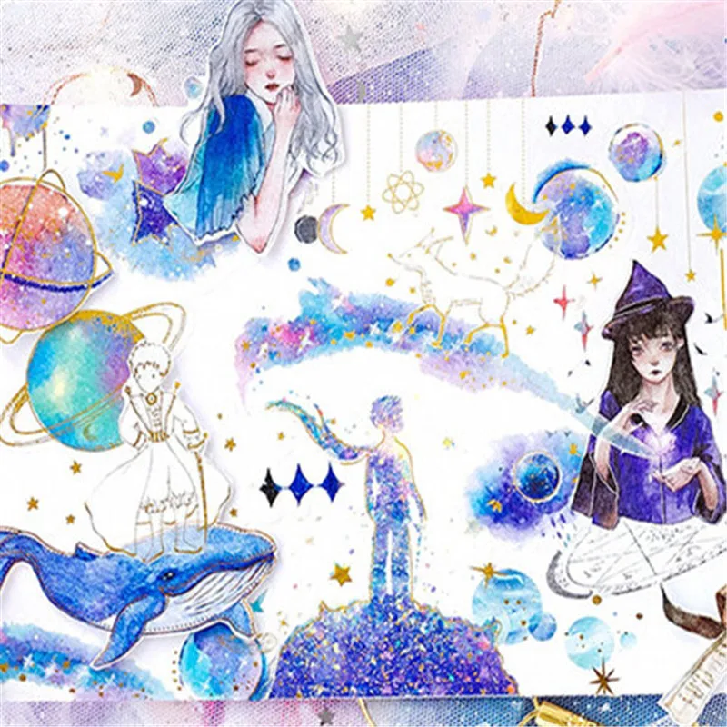60 шт./компл. Kawaii дневник My Memory японский маленький Diy путешествия бумага милые наклейки Скрапбукинг хлопья канцелярские принадлежности