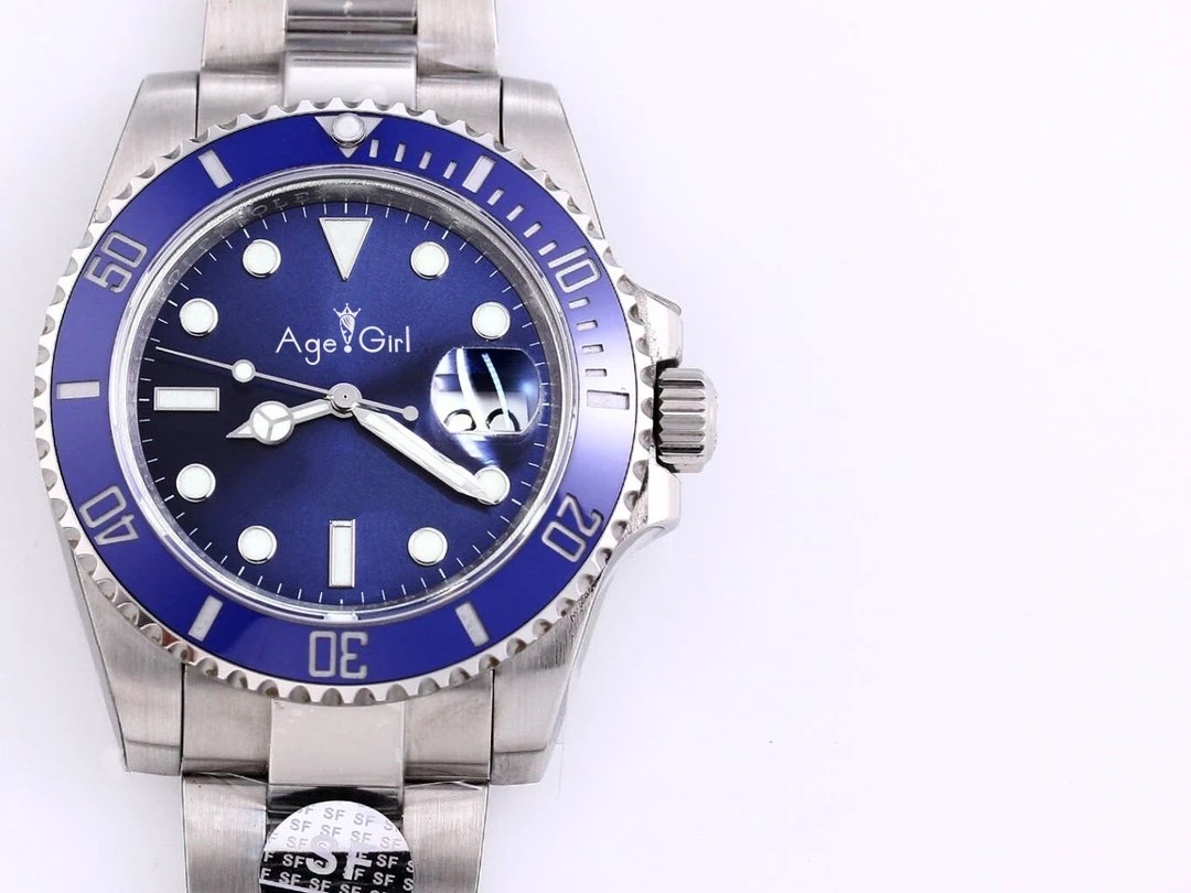 

Luxury Brand New Men Automatic Mechanical Blue Full Stainless Steel Ceramic Bezel Eta2813 Movement Sapphire Waterproof Watches