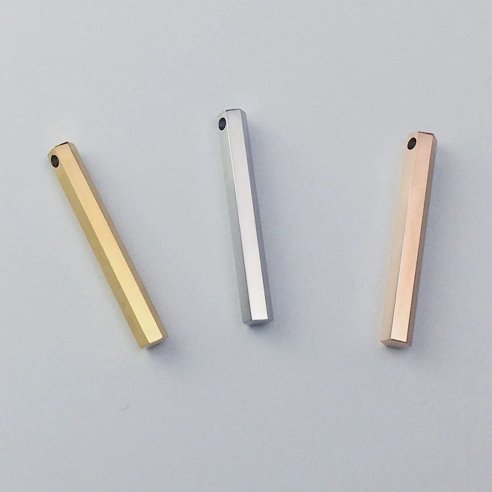 Пустые полированные стержни из нержавеющей стали Diy Шестигранная подвеска