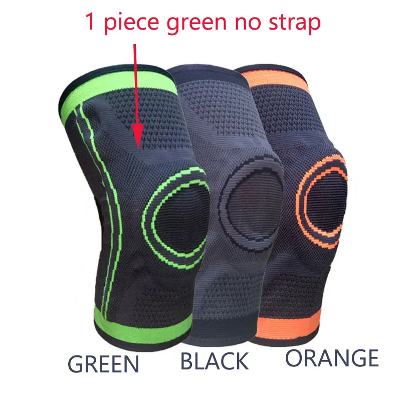 green no strap Кинезио тейп тейпы спортивный тейпирование ленты кинезиология Компрессионная поддержка коленчатого рукава-для боли в суставах и помощь при артрите Улучшенная циркуляционная компрессионная одежда в любом месте - Цвет: green no strap