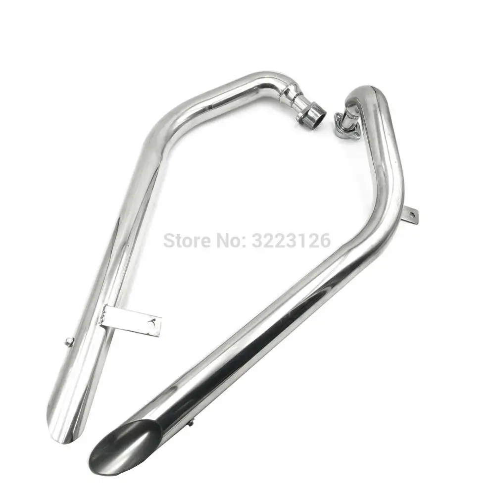 Выхлопная труба Черная Вдова для Yamaha XV 535 XV535 Virago 1988-2004 | Автомобили и мотоциклы