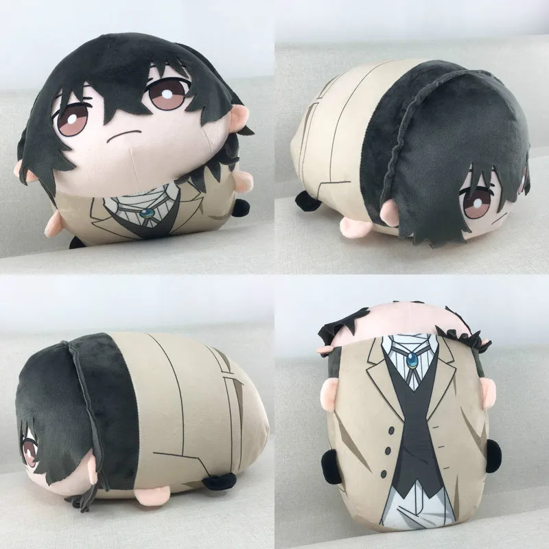 Online Cómic De Japón De Bungo Perros Callejeros Osamu Dazai De Peluche De Juguete Almohada Suave Muñecas 30*20*18cm Regalo De Los Niños