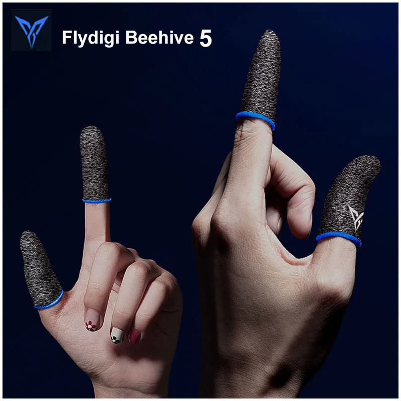 

2020 Flydigi Beehive 5 Sleep-proof Sweat-proof Professional Touch Screen Thumbs Finger Sleeve for iOS Android PUBG Mobile Game