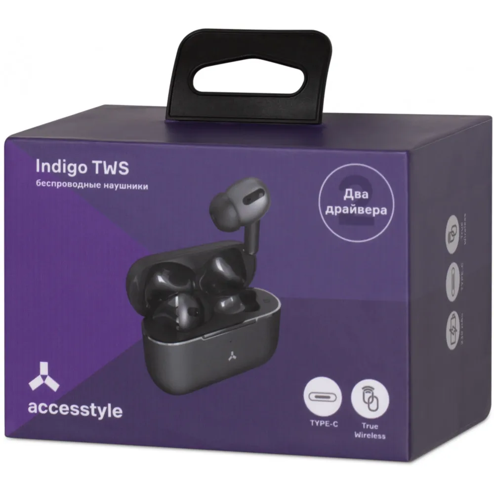 Беспроводные наушники Accesstyle Indigo TWS |