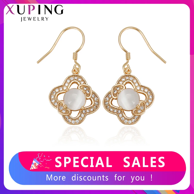 Xuping ювелирные изделия Модные Серьги очаровательный стиль красивый дизайн