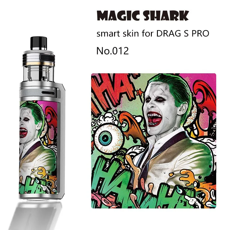 2.5D матовый деревянный лист череп зло крутая пленка Обложка для Voopoo Drag S Pro