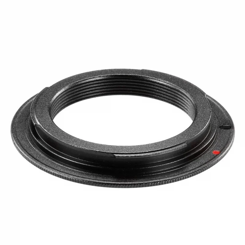 Черный металлический адаптер для крепления объектива камеры Canon EOS M42/Canon 1D 1DS Mark II