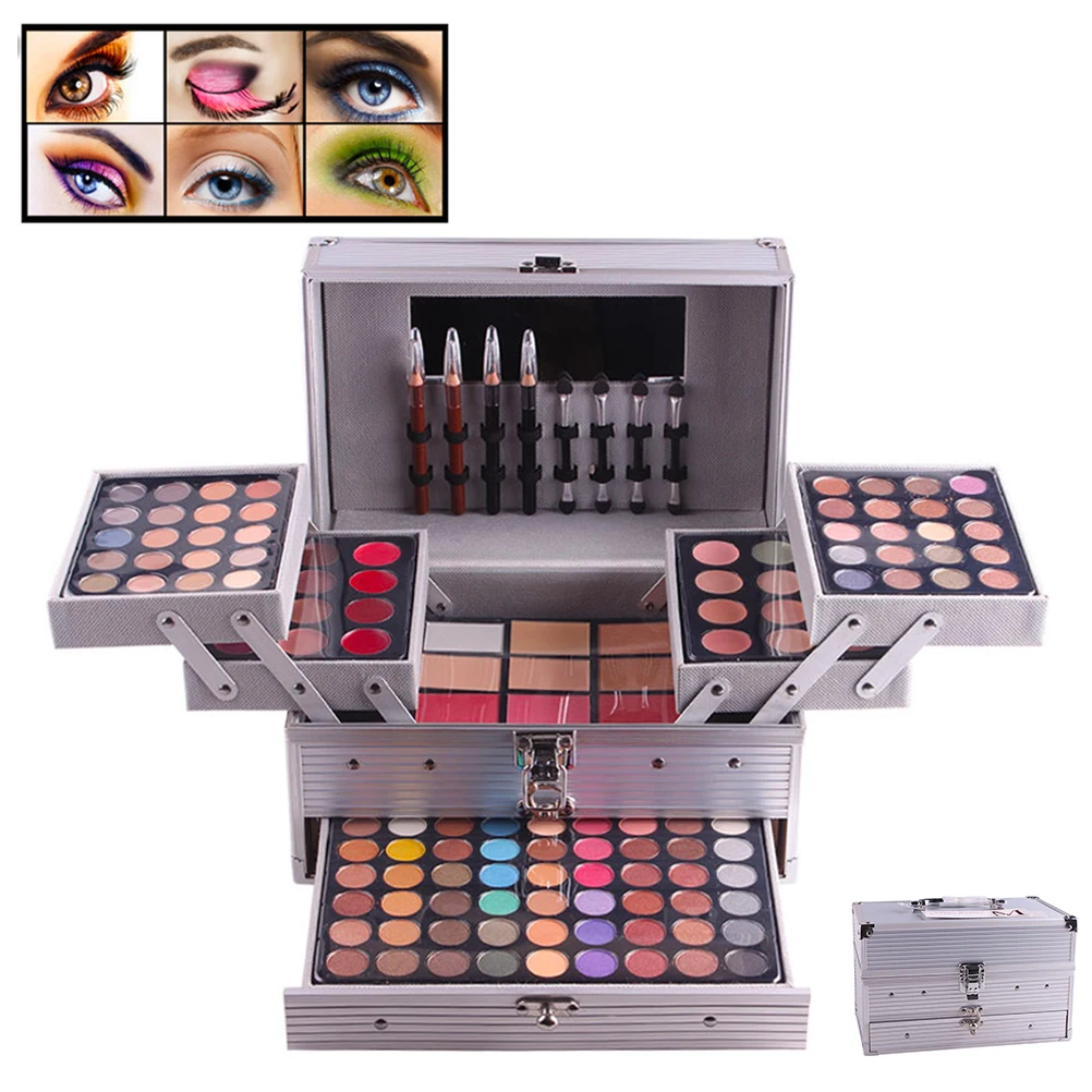 MISS ROSE профессиональный набор для макияжа 94 Цвета Тени век консилер помада