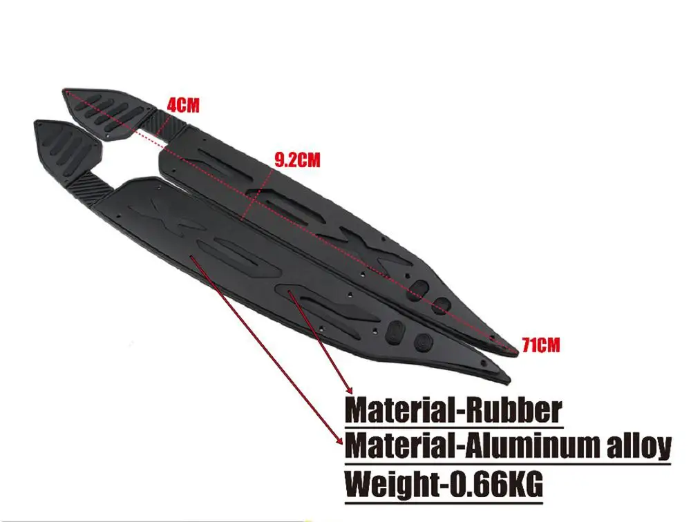 

MTKRACING motorcycle footrest pedal plate parts accessories for honda pcx 150 125 pcx150 pcx125 2018-2020