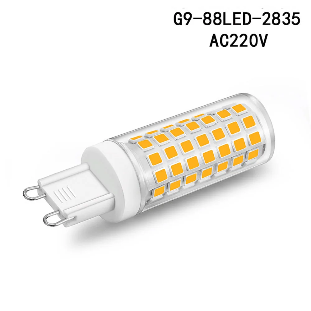 50pcs G9 G4 E12 E17 BA15D LED Lamp AC 220V 8W Ceramic SMD2835 Bulb Warm/Cool White Spotlight replace Halogen light | Лампы и освещение