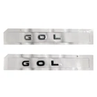 Новые автомобильные наклейки Серебристые глянцевые черные 3D ABS Эмблема багажника хромированный логотип для VW Gol GT GTI GLI G1 G2 G3 G4 G5 G6 G7 G8 аксессуары