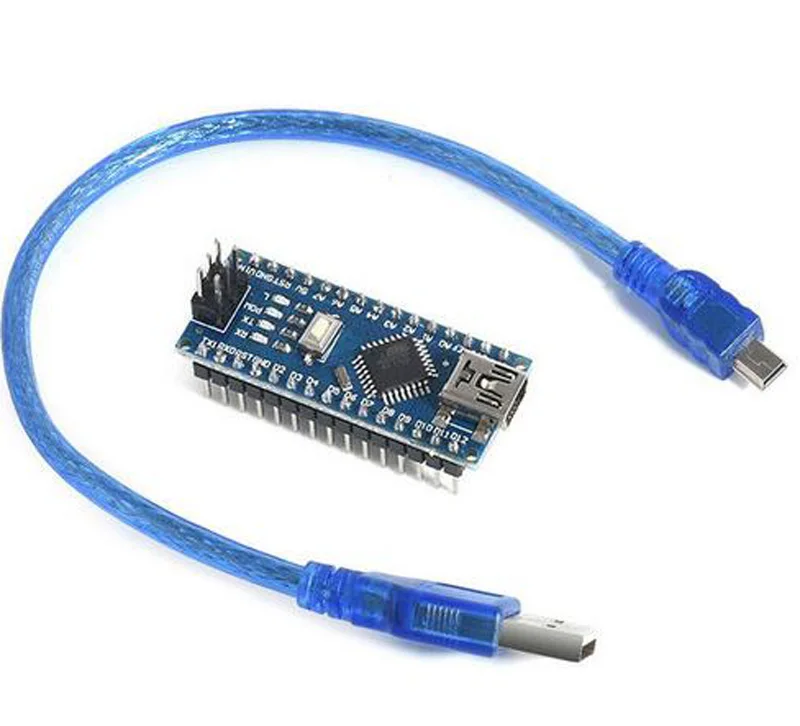 Микроконтроллер Nano V3.0 ATmega168 / 328P 5V 16M для Arduino ATF с Загрузчиком совместимый