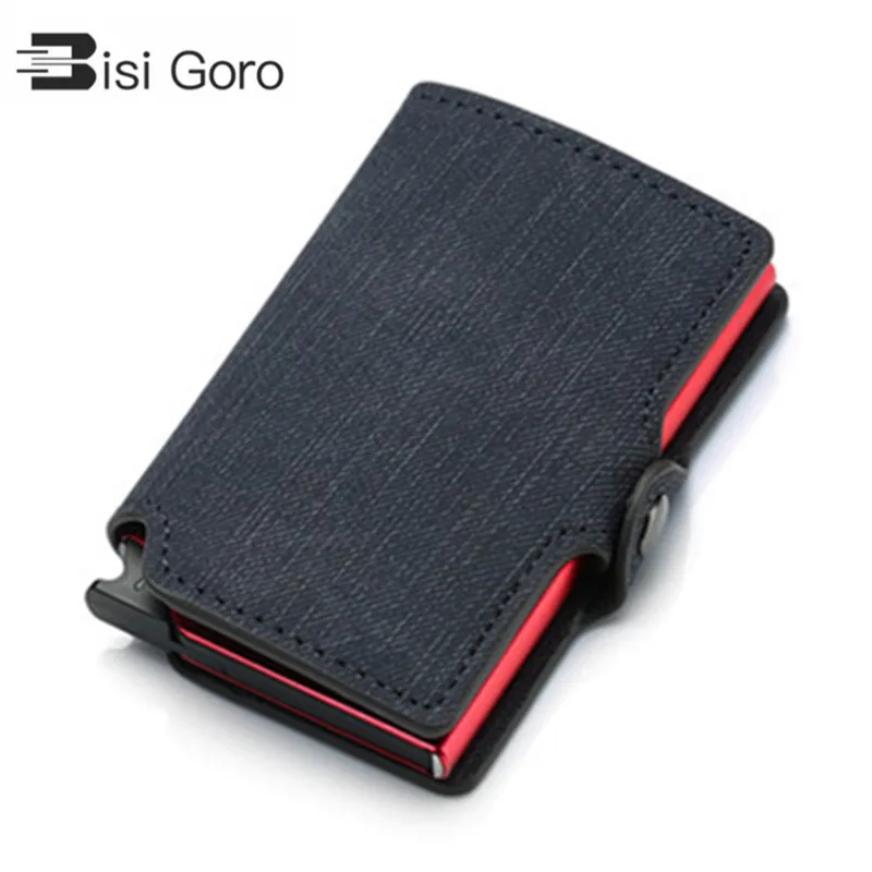 BISI GORO 2021 кошелек для кредитных карт новый тонкий держатель с рчид-блокировкой из