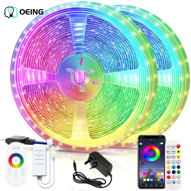 

Led Strip Verlichting Wifi Smart Controller RGB 2835 5050 Smd Flexibele Lint Tv Computer Thuis Decoratie Bluetooth Remote Diode
