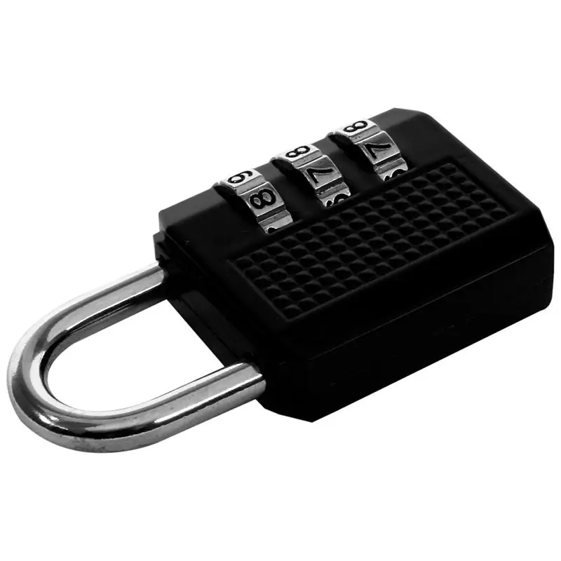 3 набора цифр комбинации замок для ноутбука сумка Toolbox чемодан дорожный багажный |