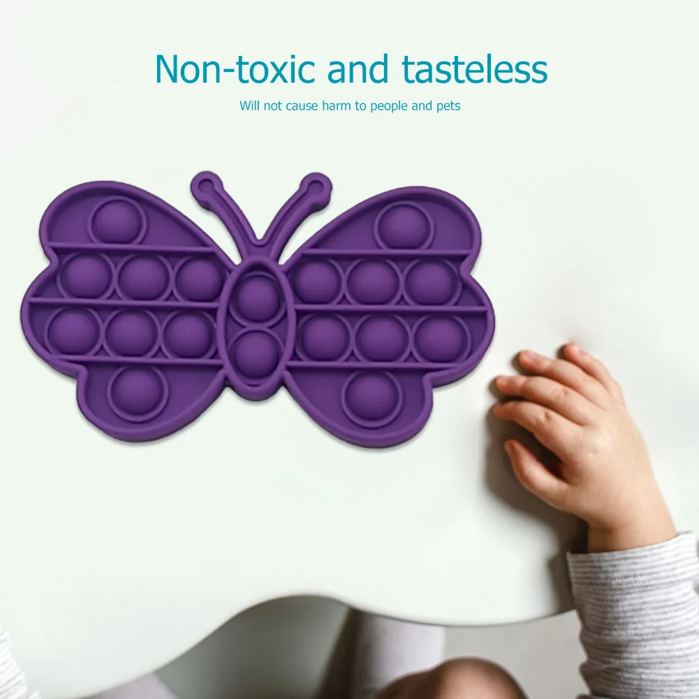 Juguete sensorial de burbuja para aliviar el estr&eacute;s y el autismo, juguetes educativos para ni&ntilde;os, Juguetes Divertidos antiestr&eacute;s para aliviar el estr&eacute;s-4
