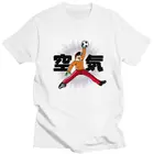 Мужские футболки с изображением вратаря, капитана Цубаса, хлопковые футболки с коротким рукавом, необычная футболка с изображением аниме, футболки Genzo Wakabayashi