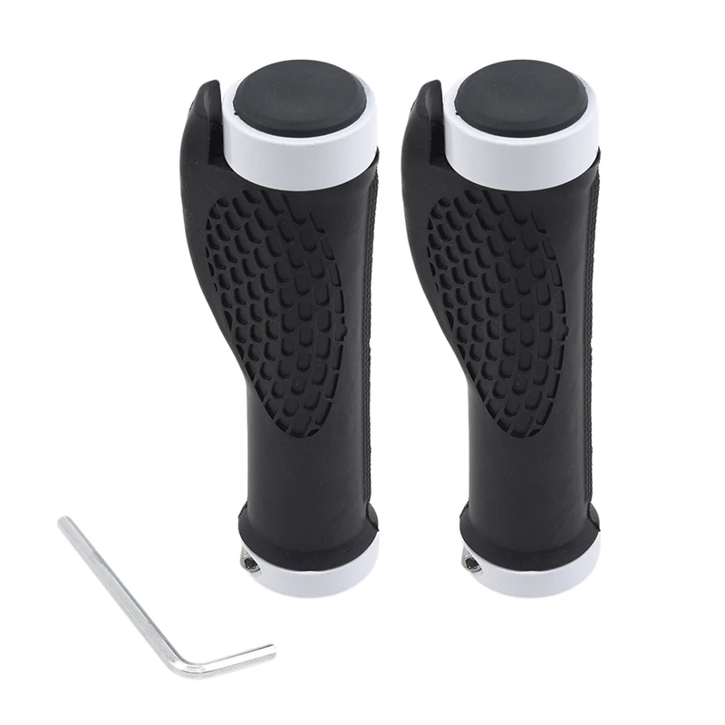 

1 Pair Bicycle Handlebar Cover Grips Rubber Soft Anti-Skid Cycling Bike Grips MTB Mountain Road Bike Lock on Handle End Grips