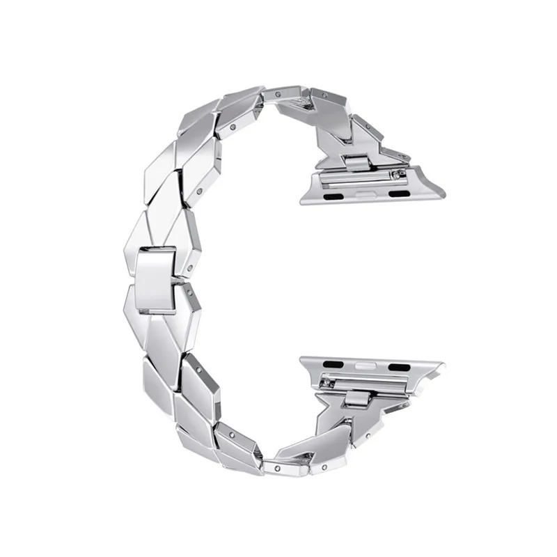 Ремешок из нержавеющей стали для Apple Watch band 42 мм/38 мм iwatch 4/3 band 44 мм 38 мм металлический браслет ремень ремешок для часов аксессуары для часов
