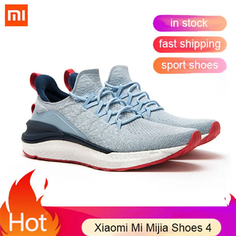 Оригинальные кроссовки Xiaomi Mi Mijia 4 мужские спортивные для бега прогулочная обувь