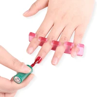 1 pcs nail art finger separator fashion silicone separators for fingers 2021 toe accessories for pedicure