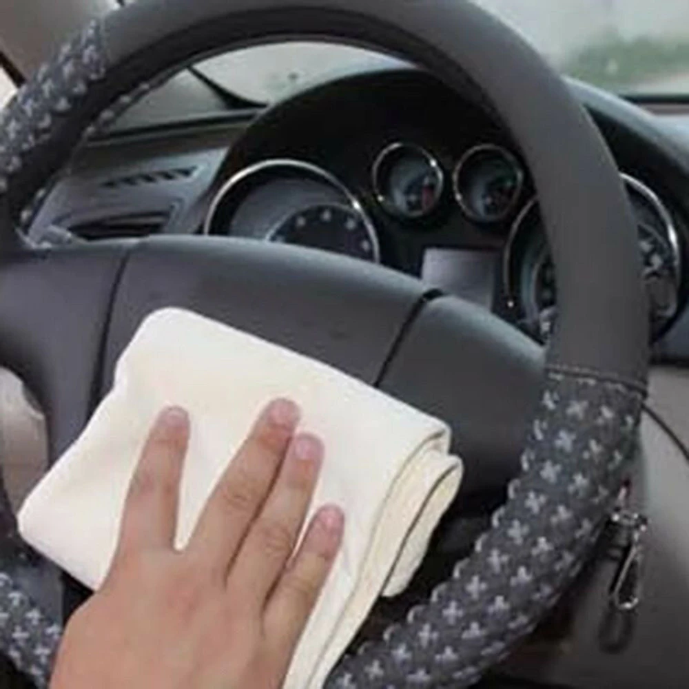 60*30 см натуральная ткань для очистки экрана автомобиля впитывающее полотенце |