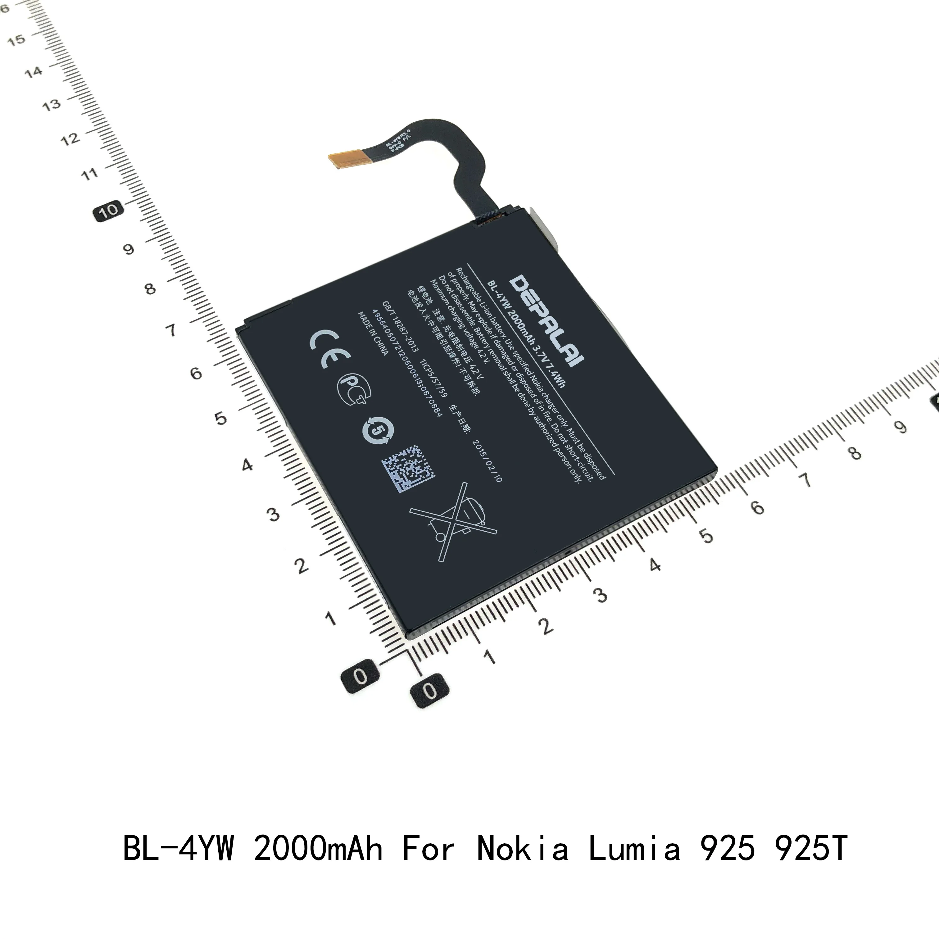 Аккумулятор для телефона Nokia Lumia BL 4YW T BV 4BWA 4BW 5XW 5QW 925 922 RM 893 955 1520 1320 1020