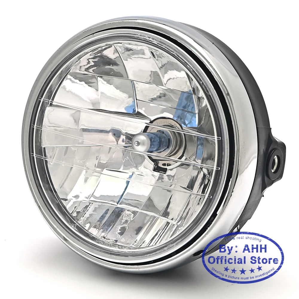 

Универсальная мотоциклетная круглая фара AHH, 7 дюймов 8 дюймов, головной светильник онарь для HONDA Cb400 Cb500 Cb1300 Hornet 250 600 900 Vtec Vtr