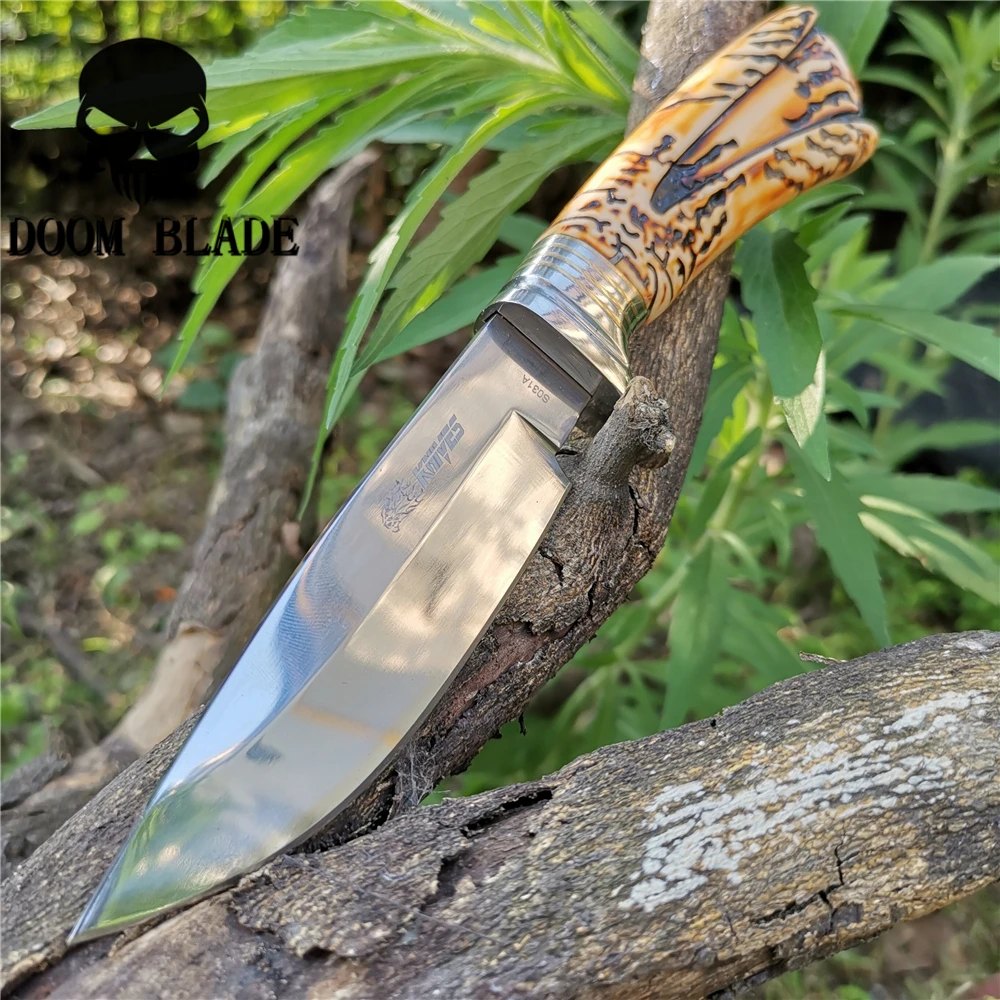 Прямой нож рыбалка джунгли острые тактические ножи резак для костей хорошая