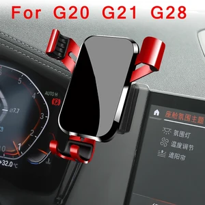 car mobile phone support air vent mount bracket cell phone holder for bmw 3 series g20 g21 g28accessories 2019 2020 2021 free global shipping