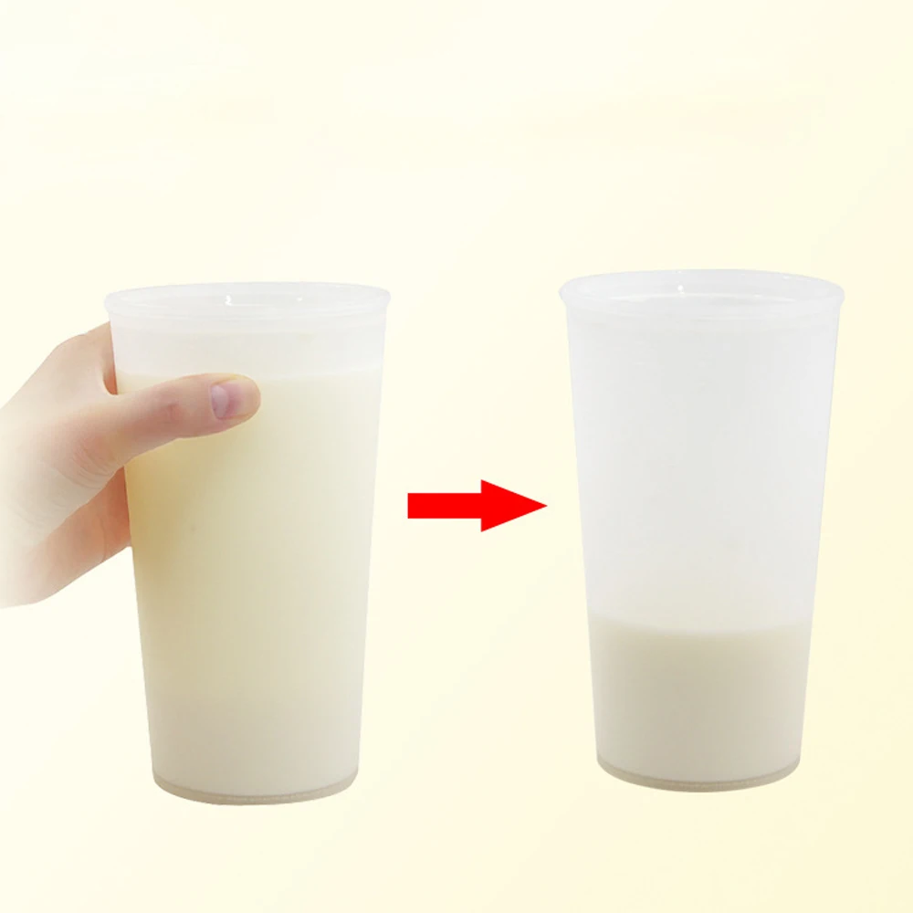 

Illusion Magic Tricks Milk Disappear Funny Milk Cup Close-Up Stage Magic Props Toys For Kids Easy to Do