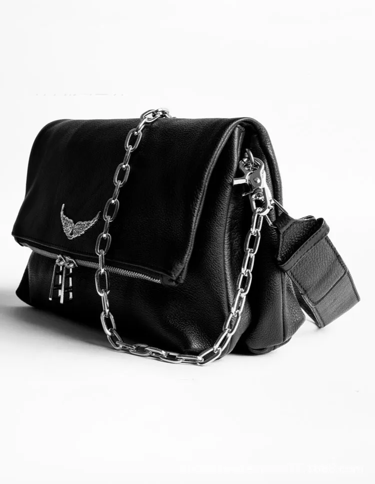 Женская сумка через плечо с украшением в виде крыльев из страз женская на одно