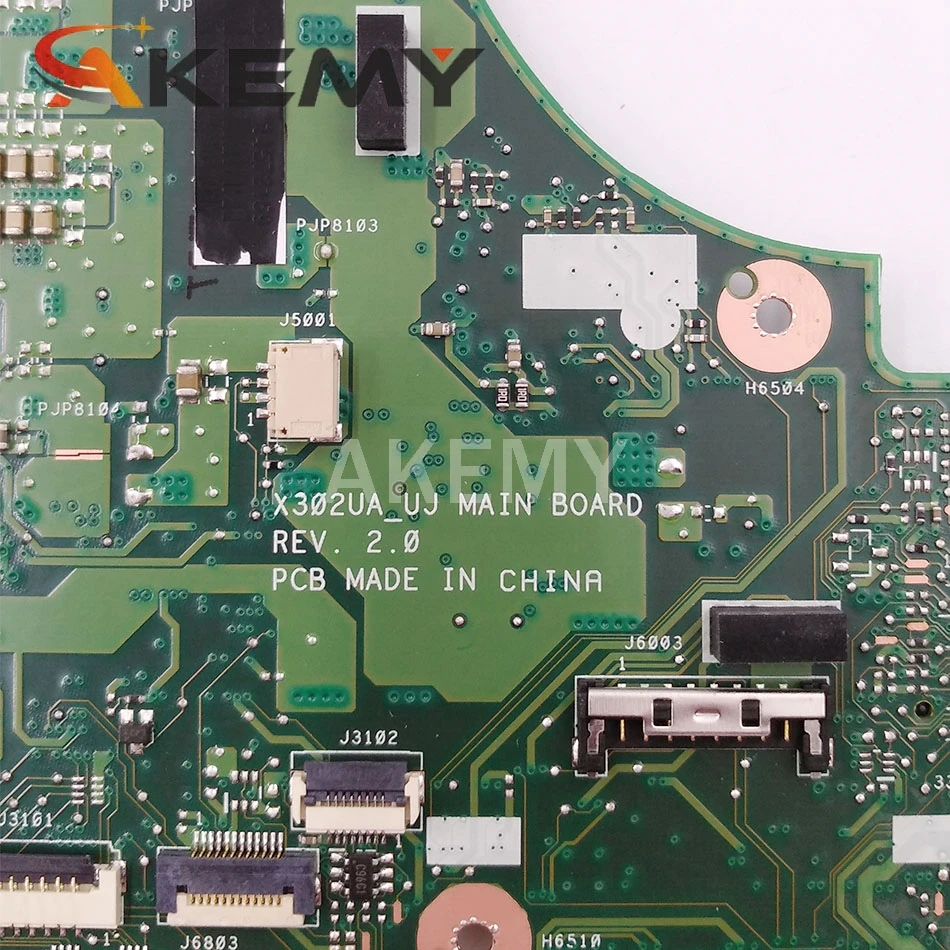 

Akemy W/ i3 i5 i7 GT920M/GT940M 4GB-RAM For Asus X302UJ X302U X302UV X302UA/UJ X302UJ Laptop motherboard mainboard