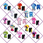 Детский велосипедный комплект KEYIYUAN из Джерси, лето 2022, для мальчиков и девочек, с коротким рукавом, велосипедная одежда, костюм, детская спортивная одежда для горных велосипедов