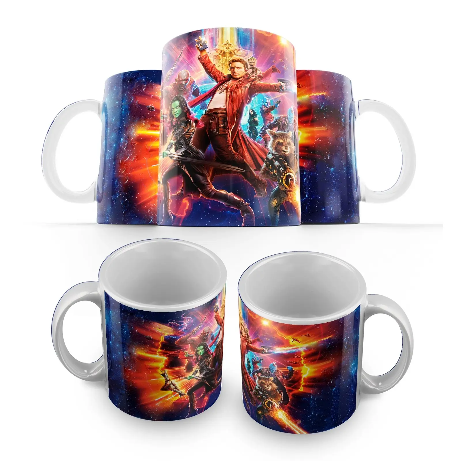 Кружка: стражи галактики - 2 (марвел ди си человека паук железный человек мстители