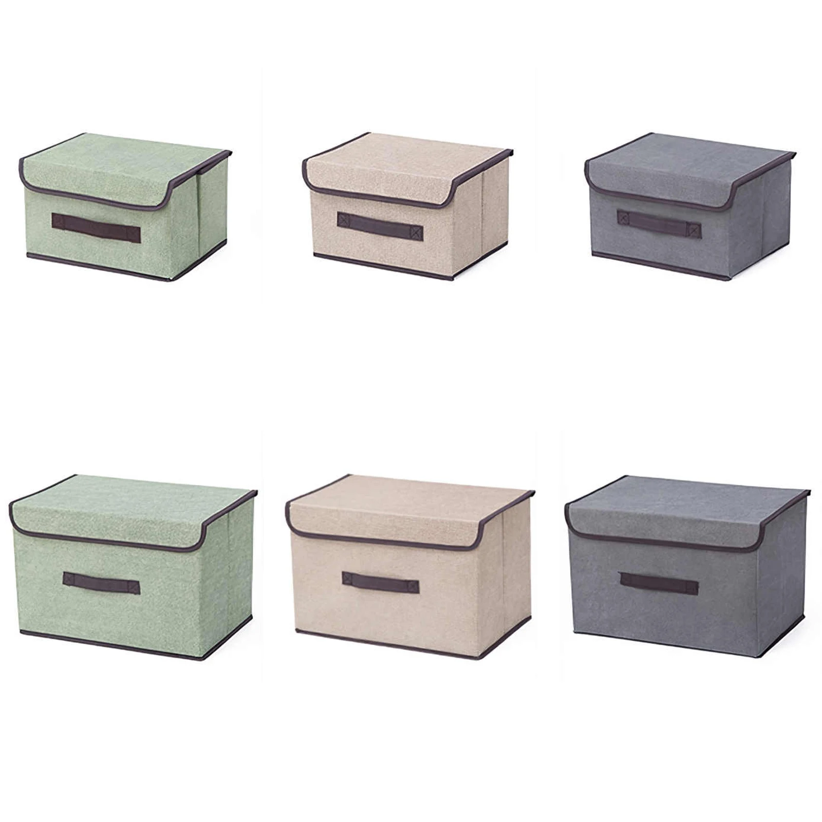 

Складные коробки из нетканого материала для хранения одежды, носков, игрушек, закусок, мелочей