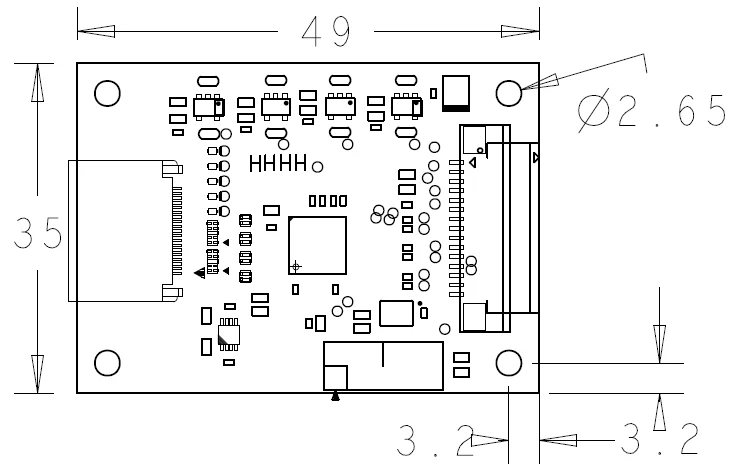 Lusya HDMI к CSI-2 плата адаптера HDMI вход до 1080p25fp для rasperry PI только G4-006