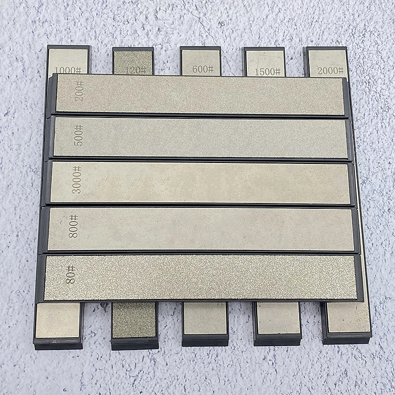 

Алмазный точильный камень, набор точильных камней для кухни, бара, ножниц, бритвы, Полированная кожа