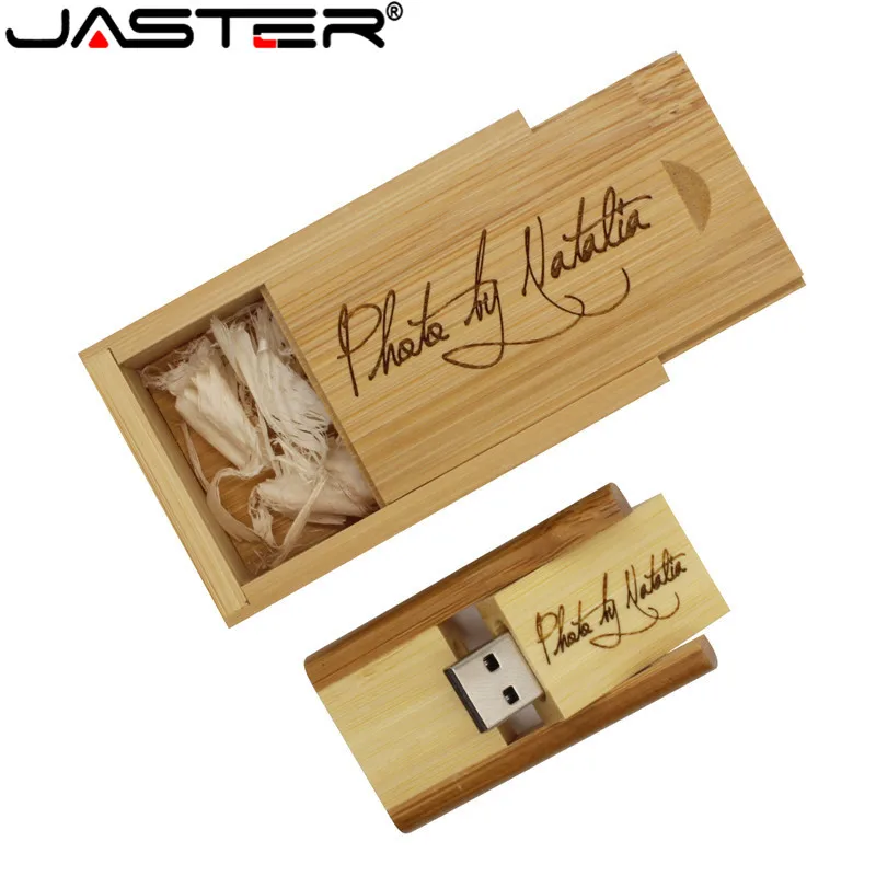 USB-флеш-накопитель JASTER деревянный 4-64 Гб с деревянной коробкой | Компьютеры и офис