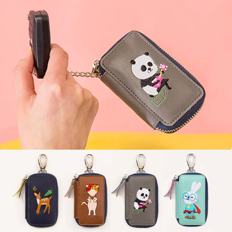 Женский кошелек с голограммой маленький бумажник из кожи вышивкой в форме сердца