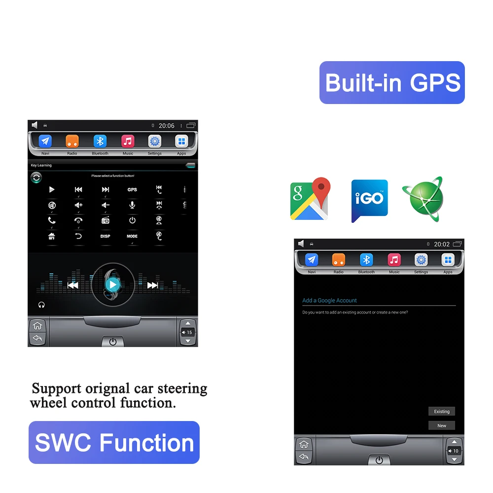 Автомагнитола 2 din на Android 9 1 с сенсорным экраном дюймов мультимедийный плеер для