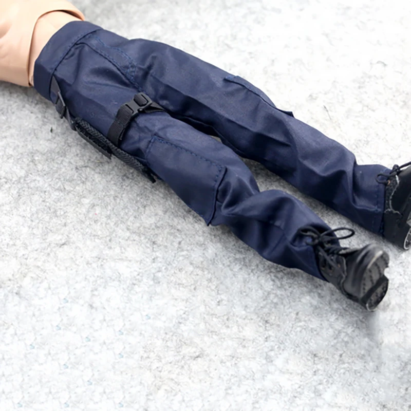 Масштаб 1/6 штаны армии США для солдат мужские брюки одежда мальчиков синие