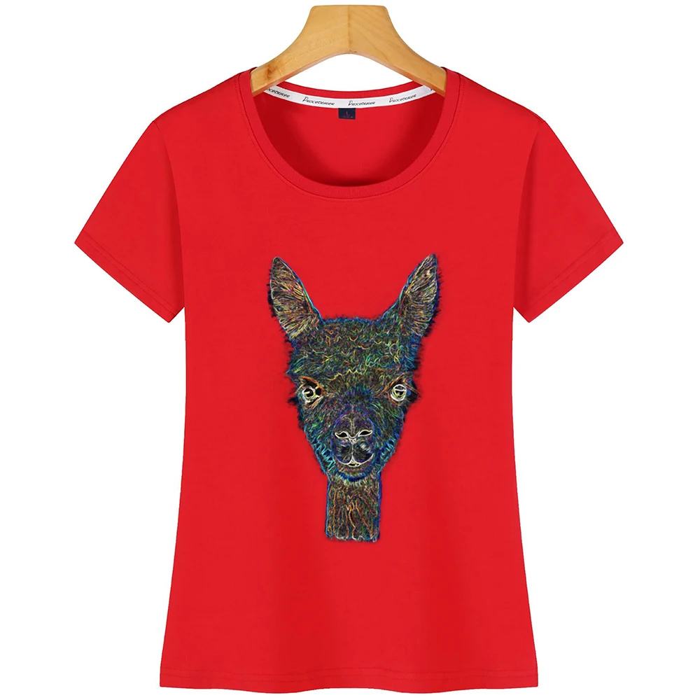 Футболка женская неоновая в стиле хип-хоп | Женская одежда